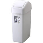 Eban Swing Dust Bin 25L White