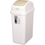 Eban Swing Dust Bin 32L White