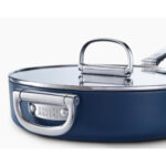 Space Folding Handle Ceramic 6 Piece Saucepan And Frying Pan Set - Image 3