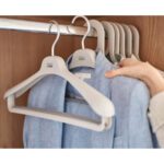 Orderly Suit And Coat Hangers Set of 2  Grey - Image 4