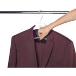 Orderly Suit And Coat Hangers Set of 2  Grey - Image 3