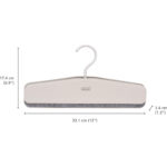 Orderly Easy Grip Pant Hanger Set of 2 Grey - Image 7