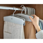 Orderly Easy Grip Pant Hanger Set of 2 Grey - Image 5