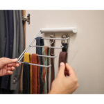 Orderly Belt Tie And Scarf Rail ( Ecru ) - Image 4