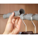 Orderly Clothes Rod Spacers 2 pk  Grey - Image 4