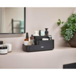 Easy Store Bathroom Caddy Matt Black (hold ilyas) - Image 4