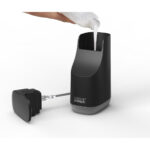 Slim Compact Soap Dispenser Matt Black - Image 3
