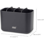 Easy Store Toothbrush Holder Large Matt Black - Image 6