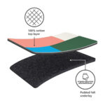 Pocket Folding Ironing Board Multi colour  Joseph Joseph - Image 7