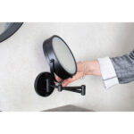 Mary Wall-Mounted Cosmetic Mirror – Chrome - Image 2