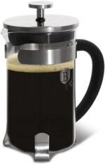 Berlinger Haus French Press Coffee And Tea Plunger – 600ml, Black Silver, Eternal Collection - Image 2
