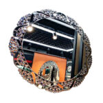 Decorative Wall Mirror – 90 x 90 x 3 cm
