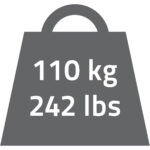 Grab Bar Premium 60cm Aluminum - Image 5