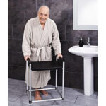 Bathroom Stool Zac Xxl Black Aluminium - Image 2