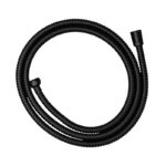 Shower Hose Jamaica – 200 cm -  Black