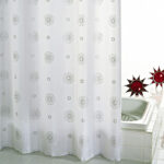Shower Curtain 180 x 200 cm – Transparent & Frosted Design - Image 2