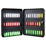 Key Cabinet With 54 Keys And Labels Wall Mounted - Image 2