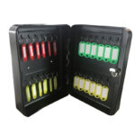Key Cabinet With 24 Keys And Labels Wall Mounted - Image 2