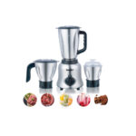 Stainless Steel 3 in 1 Grinder Mincer Blender Set 400W