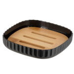 Soap Dish Nakita Black Bamboo
