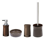 Toothbrush Holder Disco Brown Acrylic - Image 2