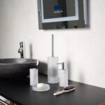 Soap Dish Victoria Semi Transparent Glass - Image 2
