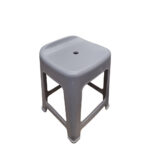 Plastic Stool - Grey