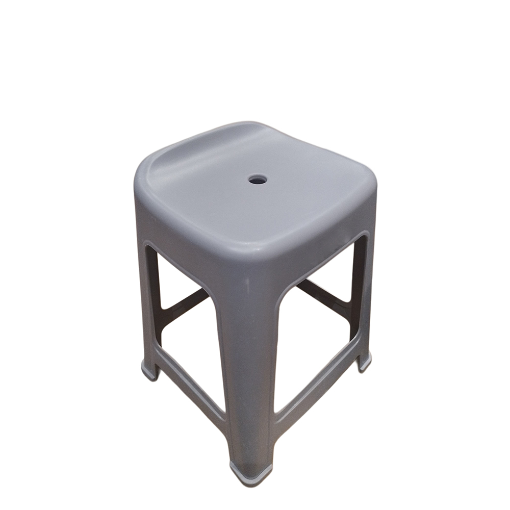 WhatsApp Image 2025-07-24 at 15,14,45-Picsart-BackgroundChanger Plastic Stool - Grey - Image 1