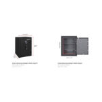 Large Fireproof & Waterproof Safe with Electronic Combination Lock - 70 cm x 55 cm x 44 cm - Image 5