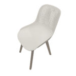 Plastic Chair - White - Image 2