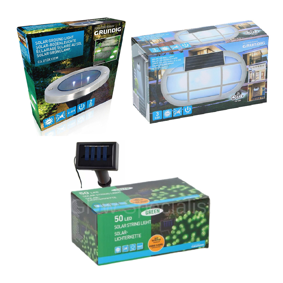 Solar lamp Garden ID Dubai 25 x 41 cm main image 1