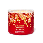 3 Wicks Japanese Cherry Blossom Candle Bath And Body Works