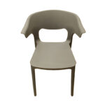 Plastic Chair Set Of 2 – Grey