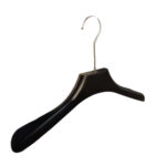 Coat Hanger With Shoulder Guard Black - Image 2