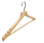 Clothes Hanger With Notches - Wooden