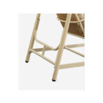 Modern Single Swing Chair Off White - Image 8