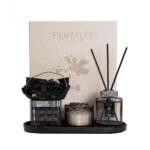 Fragrance Gift Set Finmanlife Candle Diffuser And Vase Gentleman Dignity
