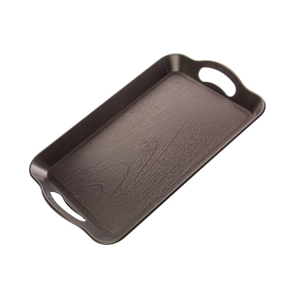 Tray With Handle Medium- Brown