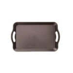 Tray With Handle Small - Brown - Image 2