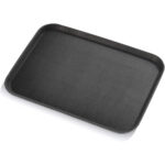 Non Slip Rectangular Serving Tray 65.5 cm – Black