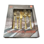Cutlery Set Stainless Steel 20 Pc Set - Golden - Image 9