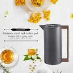 Insulated Vacuum Stainless Steel Jug - Black - Image 2