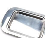 Butter Dish with Lid Stainless Steel - Silver - Image 4