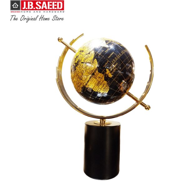 Decoration Bowl Marble Globe - Black