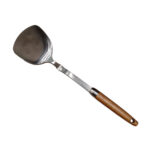 Wooden Handle Frying Shovel Stainless Steel