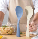 Silicone Rice Spoon With Long Handle - Image 3