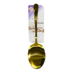 Rice Serving Spoon 30 cm Stainless Steel - Golden - Image 2