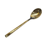 Rice Spoon Stainless Steel  – Golden - Image 2