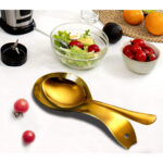Spoon Rest Stainless Steel - Gold - Image 2
