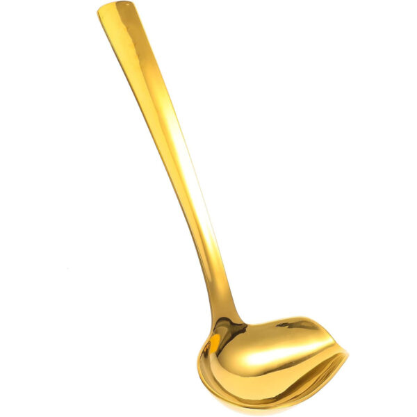 Soup And Sauce Ladle Stainless Steel 23.5 cm – Golden